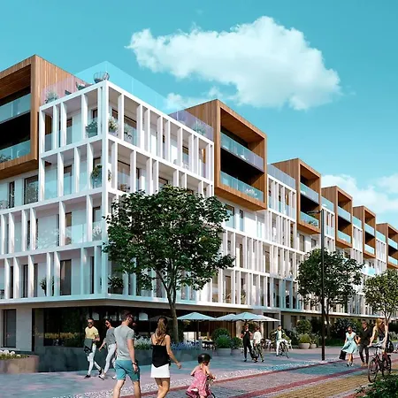 Perlowa Przystan - Apartamenty Komfort Widok Na Morze, Parking Sianozety Exterior photo