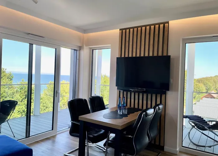 Perlowa Przystan - Apartamenty Komfort Widok Na Morze, Parking
